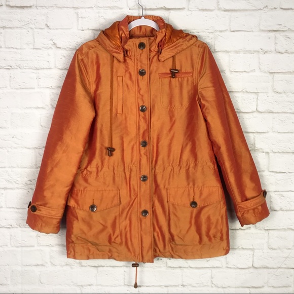 SPANNER Jackets & Coats Spanner Anorak Duochrome Orange Winter